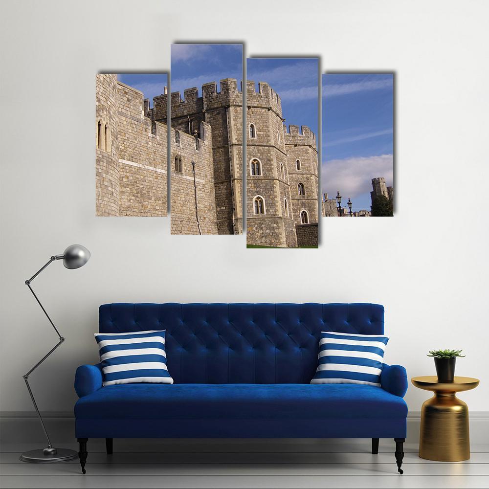 Favourite Residence Of The Queen Canvas Wall Art-4 Pop-Gallery Wrap-50" x 32"-Tiaracle
