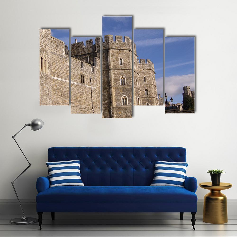 Favourite Residence Of The Queen Canvas Wall Art-5 Pop-Gallery Wrap-47" x 32"-Tiaracle