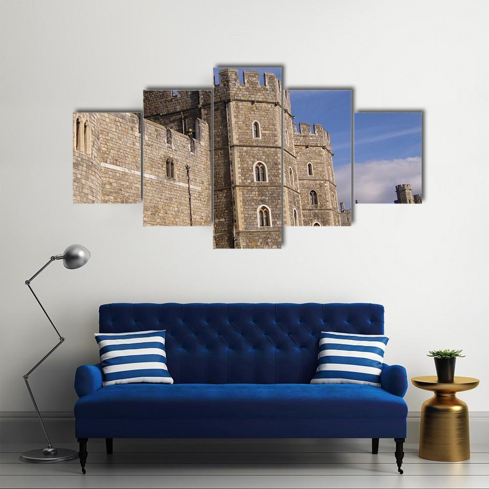 Favourite Residence Of The Queen Canvas Wall Art-5 Star-Gallery Wrap-62" x 32"-Tiaracle