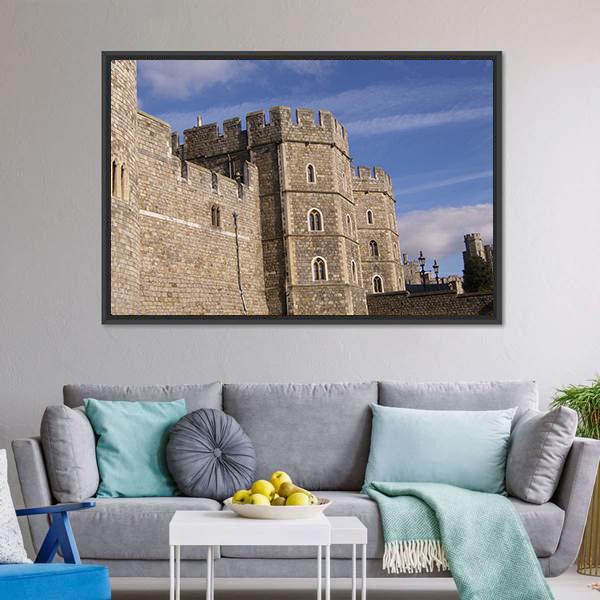 Favourite Residence Of The Queen Canvas Wall Art-3 Horizontal-Gallery Wrap-25" x 16"-Tiaracle