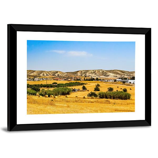 Fields Landscape Panoramic Canvas Wall Art-1 Piece-36" x 12"-Tiaracle