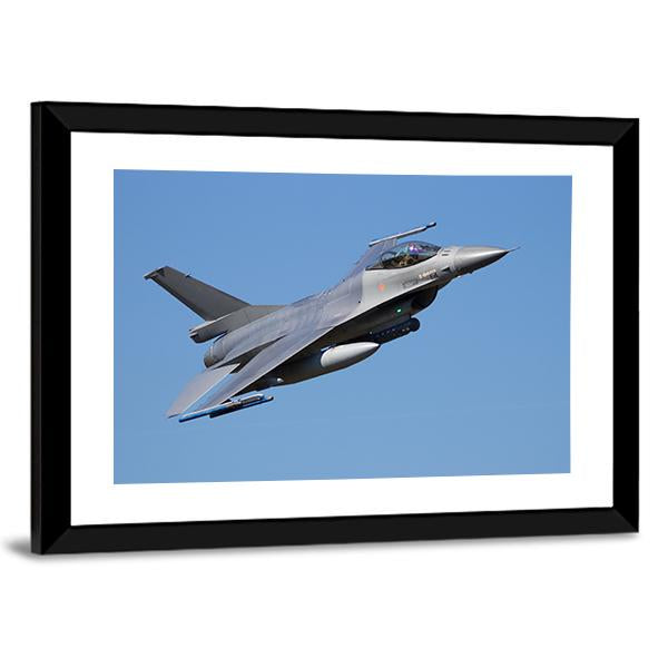 Fighter Jet Canvas Wall Art-5 Horizontal-Gallery Wrap-22" x 12"-Tiaracle