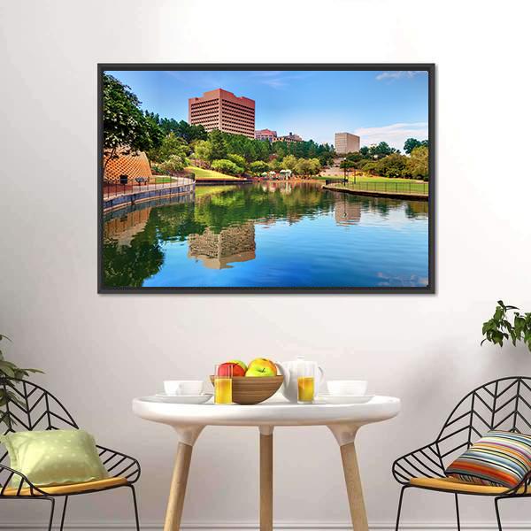 Finlay Park Columbia Canvas Wall Art-5 Horizontal-Gallery Wrap-22" x 12"-Tiaracle