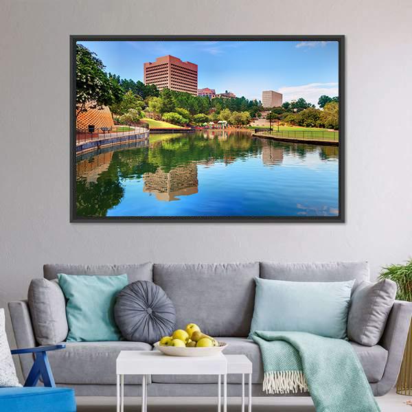 Finlay Park Columbia Canvas Wall Art-5 Horizontal-Gallery Wrap-22" x 12"-Tiaracle