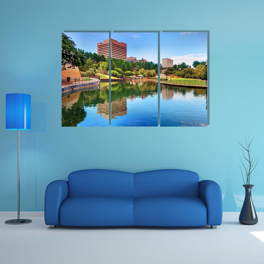 Finlay Park Columbia Canvas Wall Art-3 Horizontal-Gallery Wrap-37" x 24"-Tiaracle