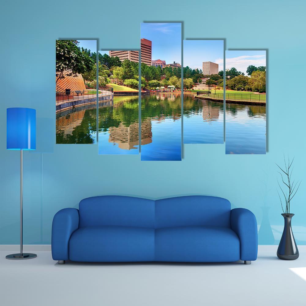 Finlay Park Columbia Canvas Wall Art-5 Pop-Gallery Wrap-47" x 32"-Tiaracle