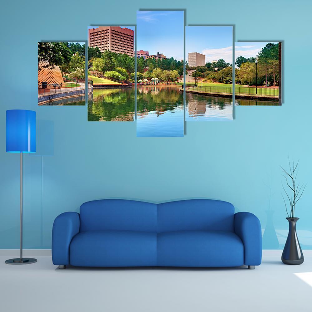 Finlay Park Columbia Canvas Wall Art-5 Star-Gallery Wrap-62" x 32"-Tiaracle