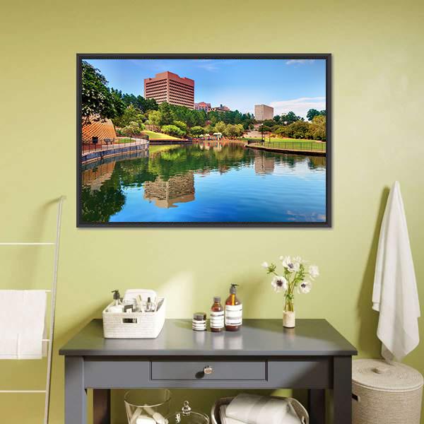 Finlay Park Columbia Canvas Wall Art-1 Piece-Floating Frame-24" x 16"-Tiaracle