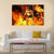 Firefighter Canvas Wall Art-5 Pop-Gallery Wrap-47" x 32"-Tiaracle