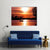 Fishing At Sunset On Waller Canvas Wall Art-5 Horizontal-Gallery Wrap-22" x 12"-Tiaracle