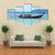 Fishing Boat In Sea Canvas Wall Art-5 Pop-Gallery Wrap-47" x 32"-Tiaracle