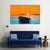 Fishing Boat Under Sunset Canvas Wall Art-4 Pop-Gallery Wrap-50" x 32"-Tiaracle