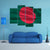 Flag Of Bangladesh Canvas Wall Art-3 Horizontal-Gallery Wrap-37" x 24"-Tiaracle