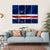 Flag Of Cape Verde Canvas Wall Art-4 Horizontal-Gallery Wrap-34" x 24"-Tiaracle