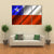 Flag Of Chile Canvas Wall Art-3 Horizontal-Gallery Wrap-25" x 16"-Tiaracle