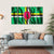 Flag Of Dominica Canvas Wall Art-5 Horizontal-Gallery Wrap-22" x 12"-Tiaracle