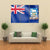 Flag Of Falkland Island Canvas Wall Art-3 Horizontal-Gallery Wrap-37" x 24"-Tiaracle