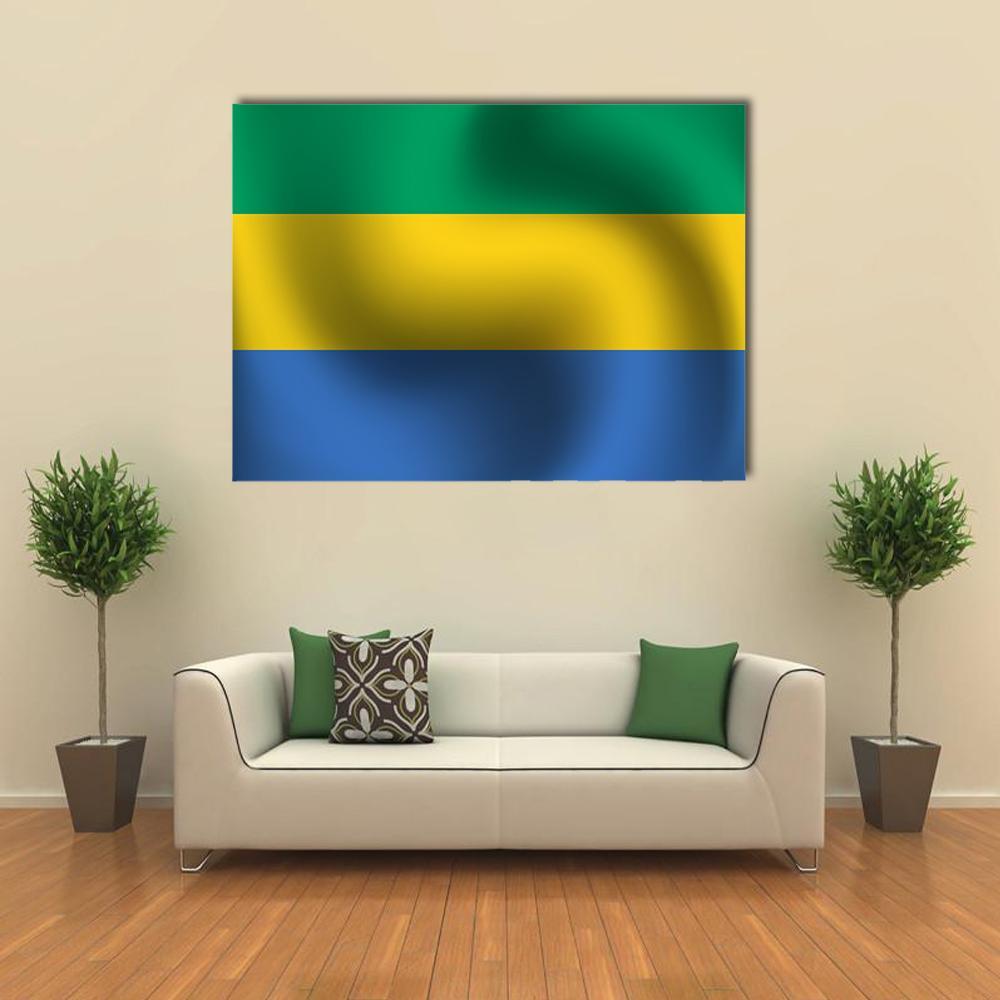 Flag Of French Guiana Canvas Wall Art-1 Piece-Gallery Wrap-36" x 24"-Tiaracle