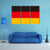 Flag Of Germany Canvas Wall Art-3 Horizontal-Gallery Wrap-37" x 24"-Tiaracle