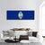 Flag Of Guam Panoramic Canvas Wall Art-1 Piece-36" x 12"-Tiaracle