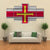 Flag Of Guernsey Canvas Wall Art-5 Pop-Gallery Wrap-47" x 32"-Tiaracle