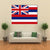 Flag Of Hawaii Canvas Wall Art-3 Horizontal-Gallery Wrap-37" x 24"-Tiaracle