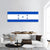 Flag Of Honduras Panoramic Canvas Wall Art-3 Piece-25" x 08"-Tiaracle