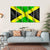 Flag Of Jamaica Canvas Wall Art-5 Horizontal-Gallery Wrap-22" x 12"-Tiaracle