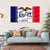 Flag Of Lowa Canvas Wall Art-5 Horizontal-Gallery Wrap-22" x 12"-Tiaracle