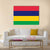 Flag Of Mauritius Canvas Wall Art-4 Horizontal-Gallery Wrap-34" x 24"-Tiaracle