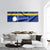 Nauru Flag Panoramic Canvas Wall Art-1 Piece-36" x 12"-Tiaracle