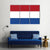 Flag Of Netherlands Canvas Wall Art-5 Star-Gallery Wrap-62" x 32"-Tiaracle