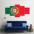 Flag Of Portugal Canvas Wall Art-4 Pop-Gallery Wrap-50" x 32"-Tiaracle