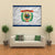 Flag Of West Virginia Canvas Wall Art-4 Square-Gallery Wrap-17" x 17"-Tiaracle