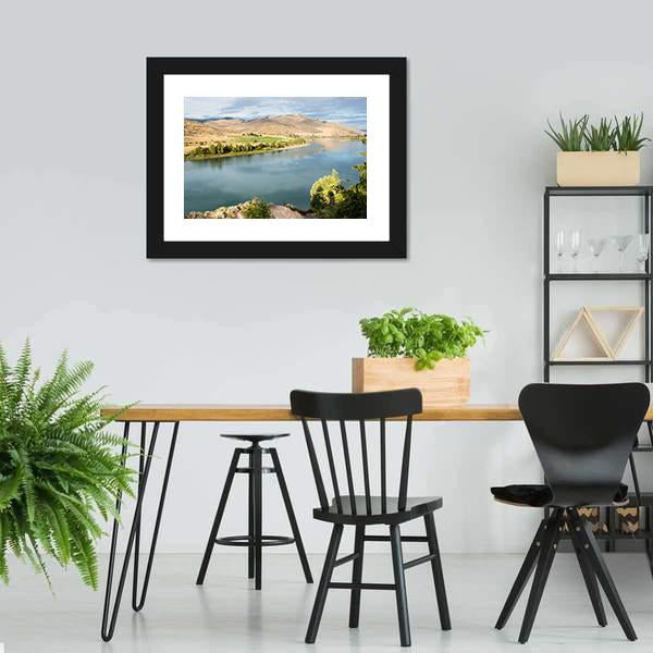 Flathead River In Montana Canvas Wall Art-3 Horizontal-Gallery Wrap-25" x 16"-Tiaracle