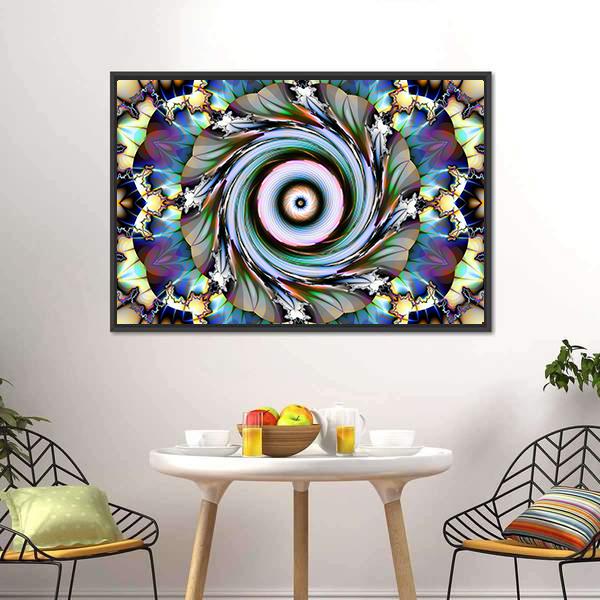 Floral Design Canvas Wall Art-5 Horizontal-Gallery Wrap-22" x 12"-Tiaracle