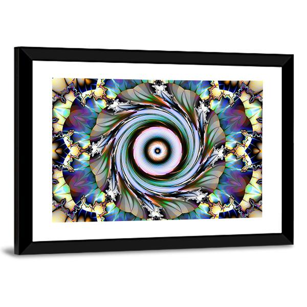 Floral Design Canvas Wall Art-5 Horizontal-Gallery Wrap-22" x 12"-Tiaracle