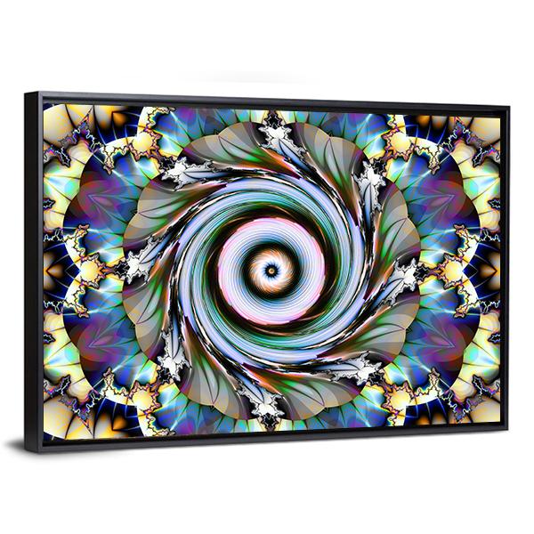 Floral Design Canvas Wall Art-5 Horizontal-Gallery Wrap-22" x 12"-Tiaracle
