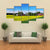 Flowers Field Finland Canvas Wall Art-5 Star-Gallery Wrap-62" x 32"-Tiaracle