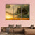 Flying Flowers & Tree Canvas Wall Art-3 Horizontal-Gallery Wrap-37" x 24"-Tiaracle