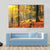 Foggy Autumn Forest Canvas Wall Art-3 Horizontal-Gallery Wrap-37" x 24"-Tiaracle