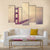 Foggy Golden Gate Bridge Canvas Wall Art-5 Pop-Gallery Wrap-47" x 32"-Tiaracle