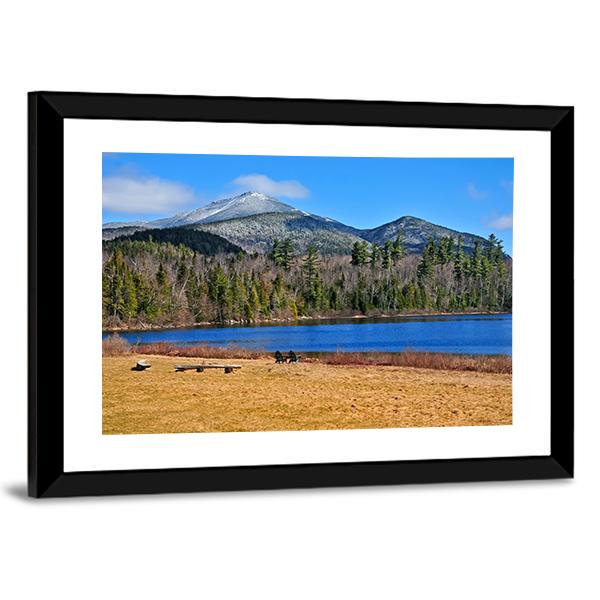 Forest Lake New York Canvas Wall Art-3 Horizontal-Gallery Wrap-25" x 16"-Tiaracle