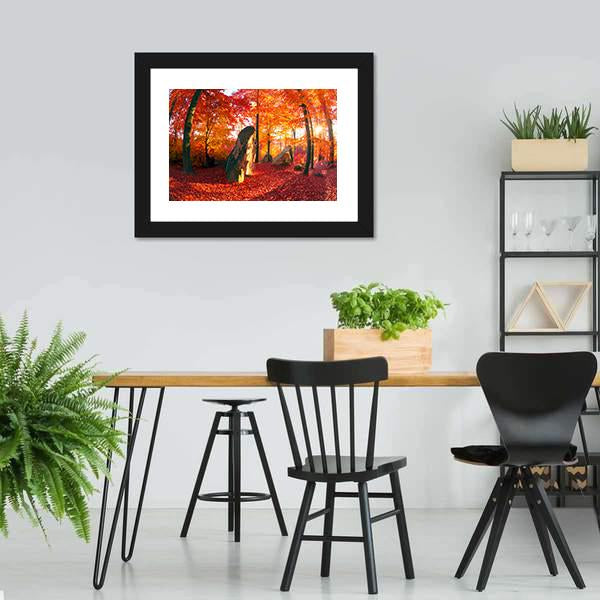 Forest Of The Carpathians Canvas Wall Art-3 Horizontal-Gallery Wrap-25" x 16"-Tiaracle