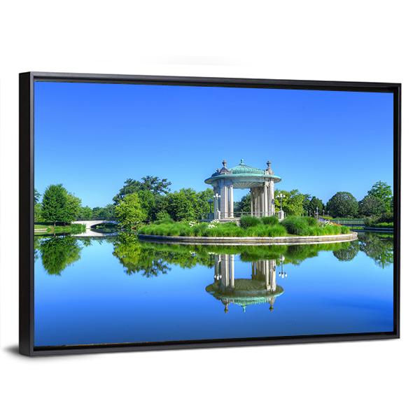Forest Park St. Louis Canvas Wall Art-3 Horizontal-Gallery Wrap-25" x 16"-Tiaracle