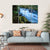 Forest With A River Canvas Wall Art-4 Horizontal-Gallery Wrap-34" x 24"-Tiaracle