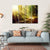 Forest With Sun Rays Canvas Wall Art-4 Horizontal-Gallery Wrap-34" x 24"-Tiaracle