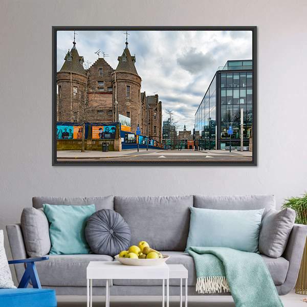 Former Royal Infirmary Of Edinburgh Canvas Wall Art-3 Horizontal-Gallery Wrap-25" x 16"-Tiaracle