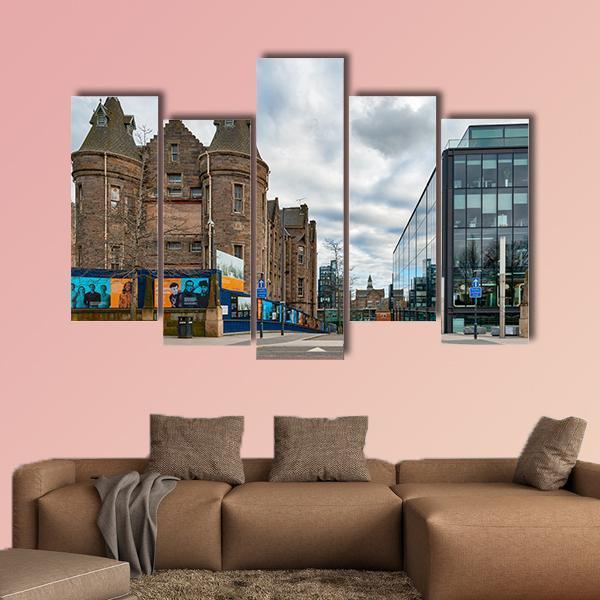 Former Royal Infirmary Of Edinburgh Canvas Wall Art-5 Pop-Gallery Wrap-47" x 32"-Tiaracle