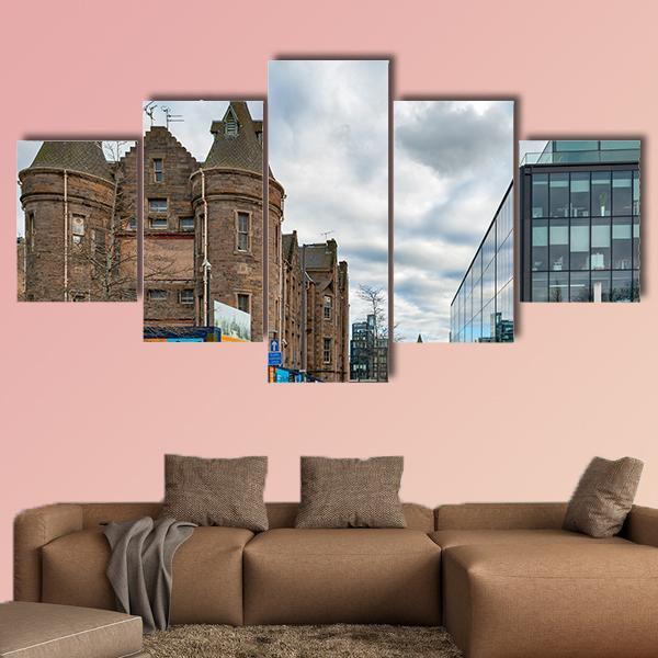 Former Royal Infirmary Of Edinburgh Canvas Wall Art-5 Star-Gallery Wrap-62" x 32"-Tiaracle